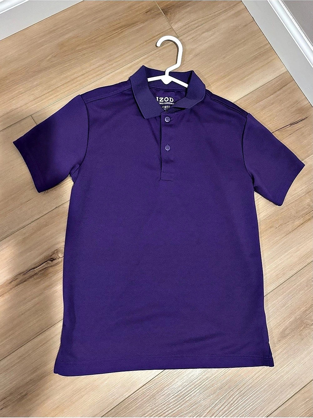 IZOD youth Purple Polo Like New